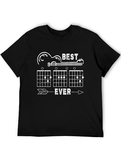 Best Guitar Chords Ever Black T-Shirt