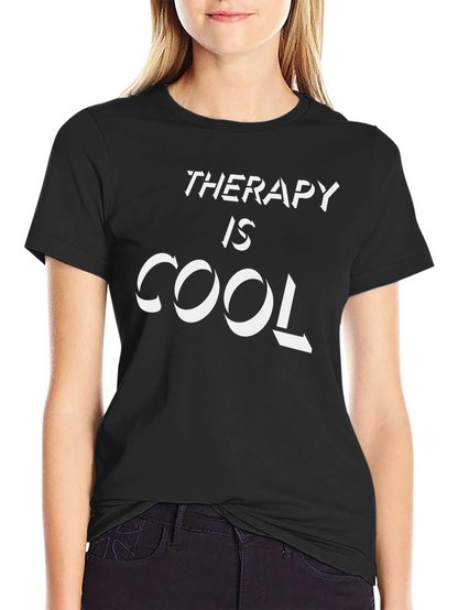 Therapy is Cool Graphic T-Shirt