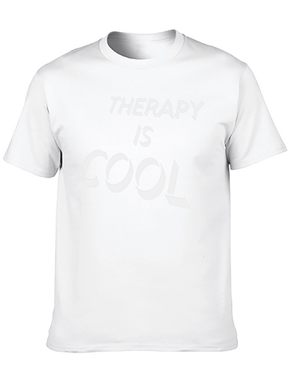 Therapy is Cool Graphic T-Shirt