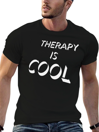 Therapy is Cool Graphic T-Shirt