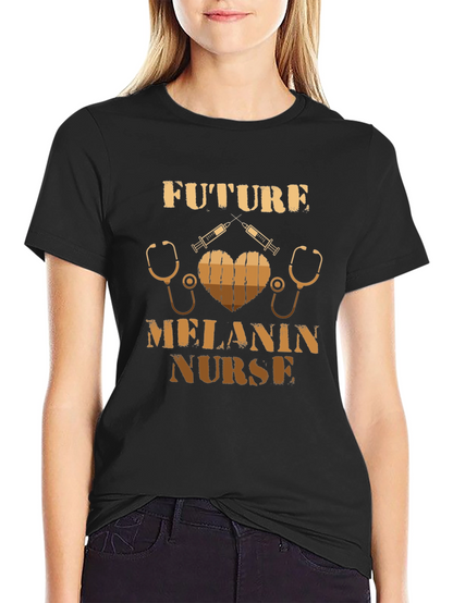 Future Melanin Nurse T-Shirt