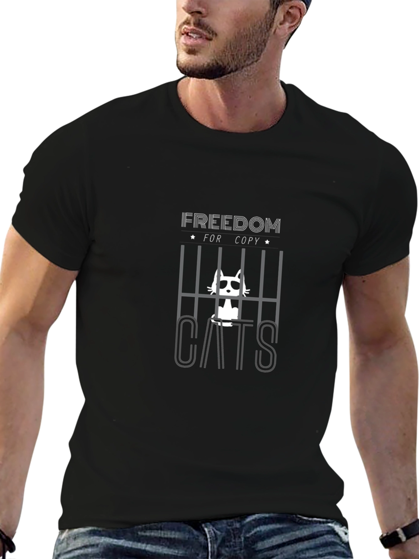Freedom For Copy Cats Graphic T-Shirt
