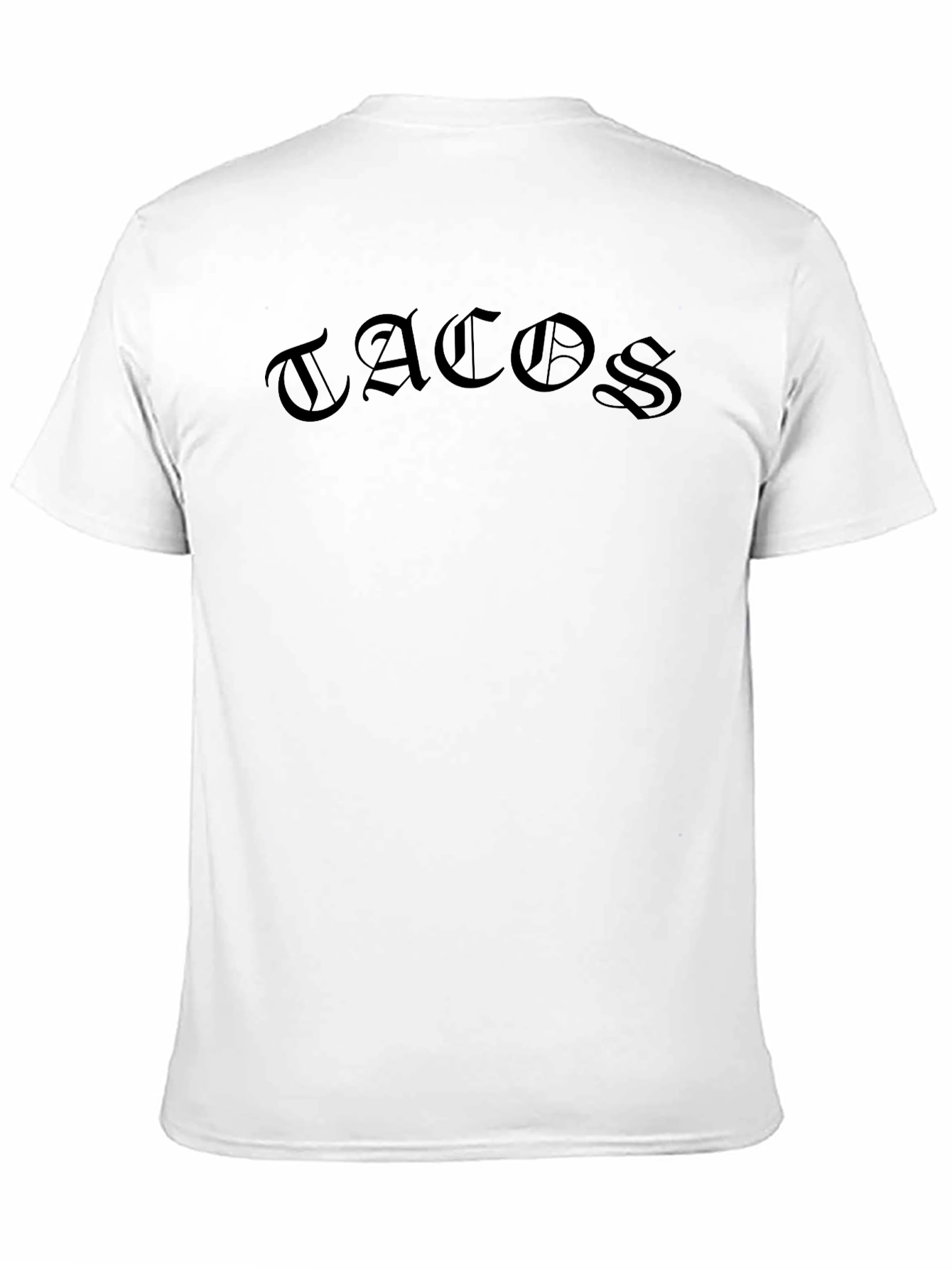 Tacos Graphic Tee - Black