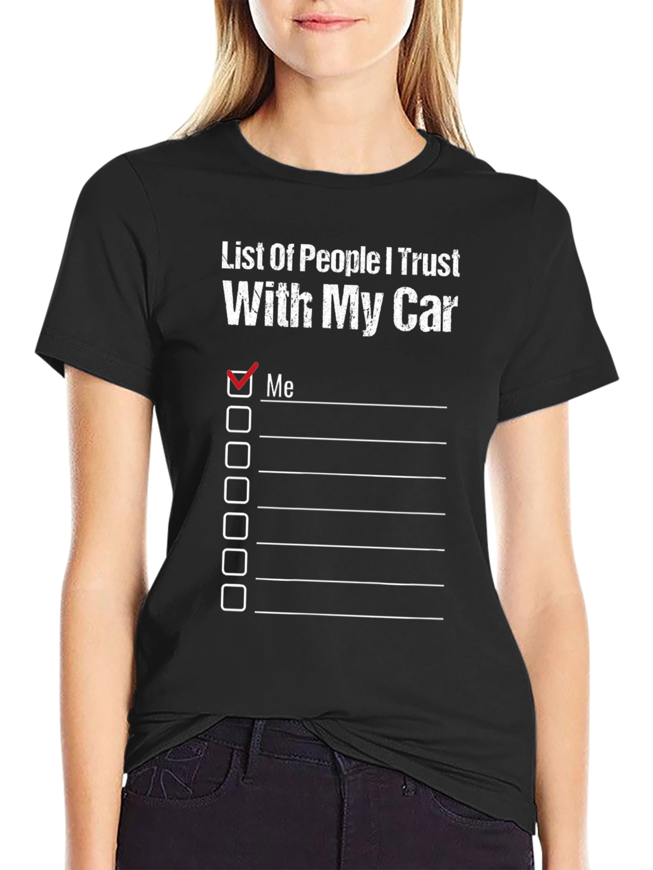 Trust My Car T-Shirt Funny Car Lover Tee