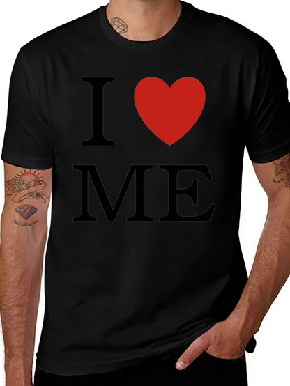 I Heart Me Black T-Shirt - Love Yourself!