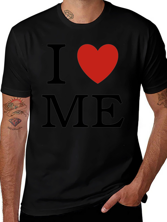 I Heart Me Black T-Shirt - Love Yourself!