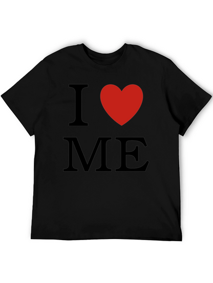 I Heart Me Black T-Shirt - Love Yourself!