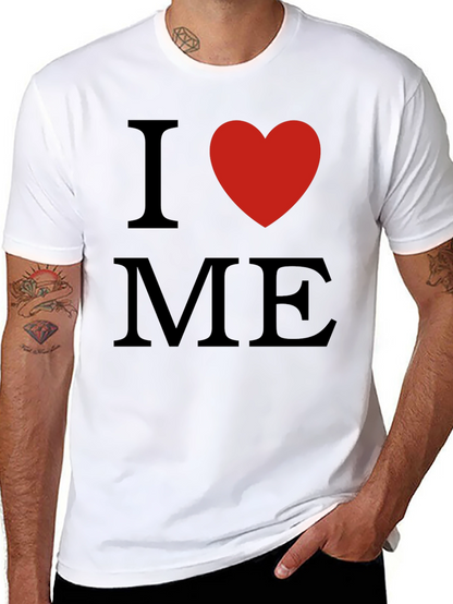 I Heart Me Black T-Shirt - Love Yourself!