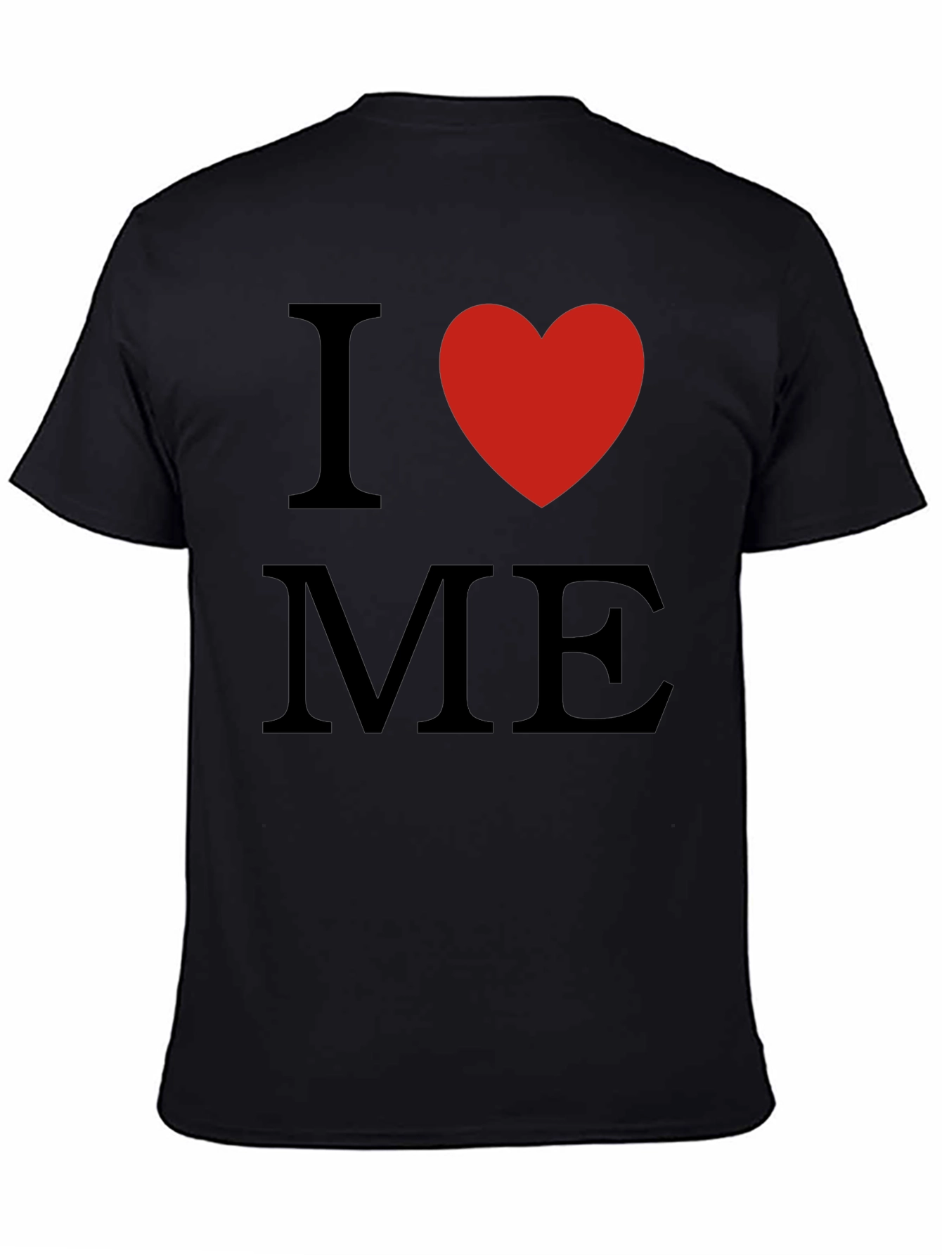 I Heart Me Black T-Shirt - Love Yourself!