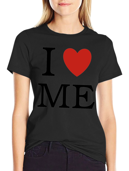 I Heart Me Black T-Shirt - Love Yourself!