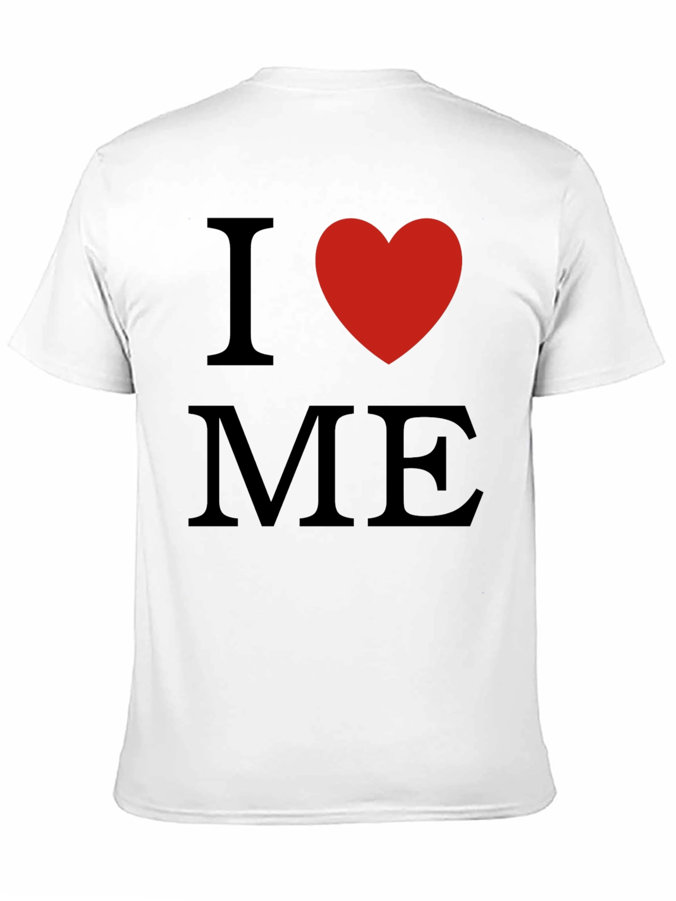 I Heart Me Black T-Shirt - Love Yourself!