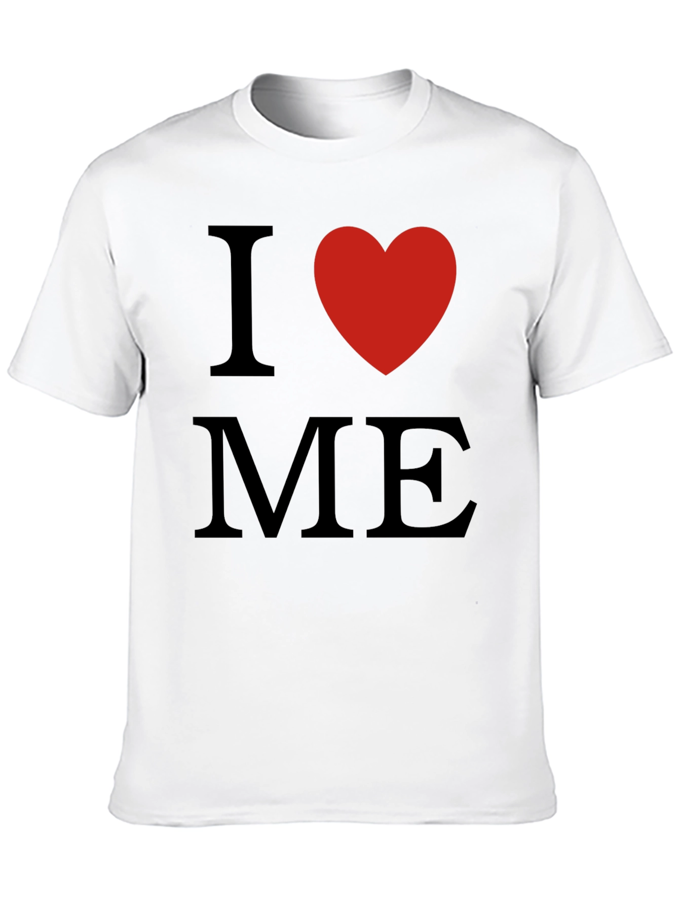 I Heart Me Black T-Shirt - Love Yourself!