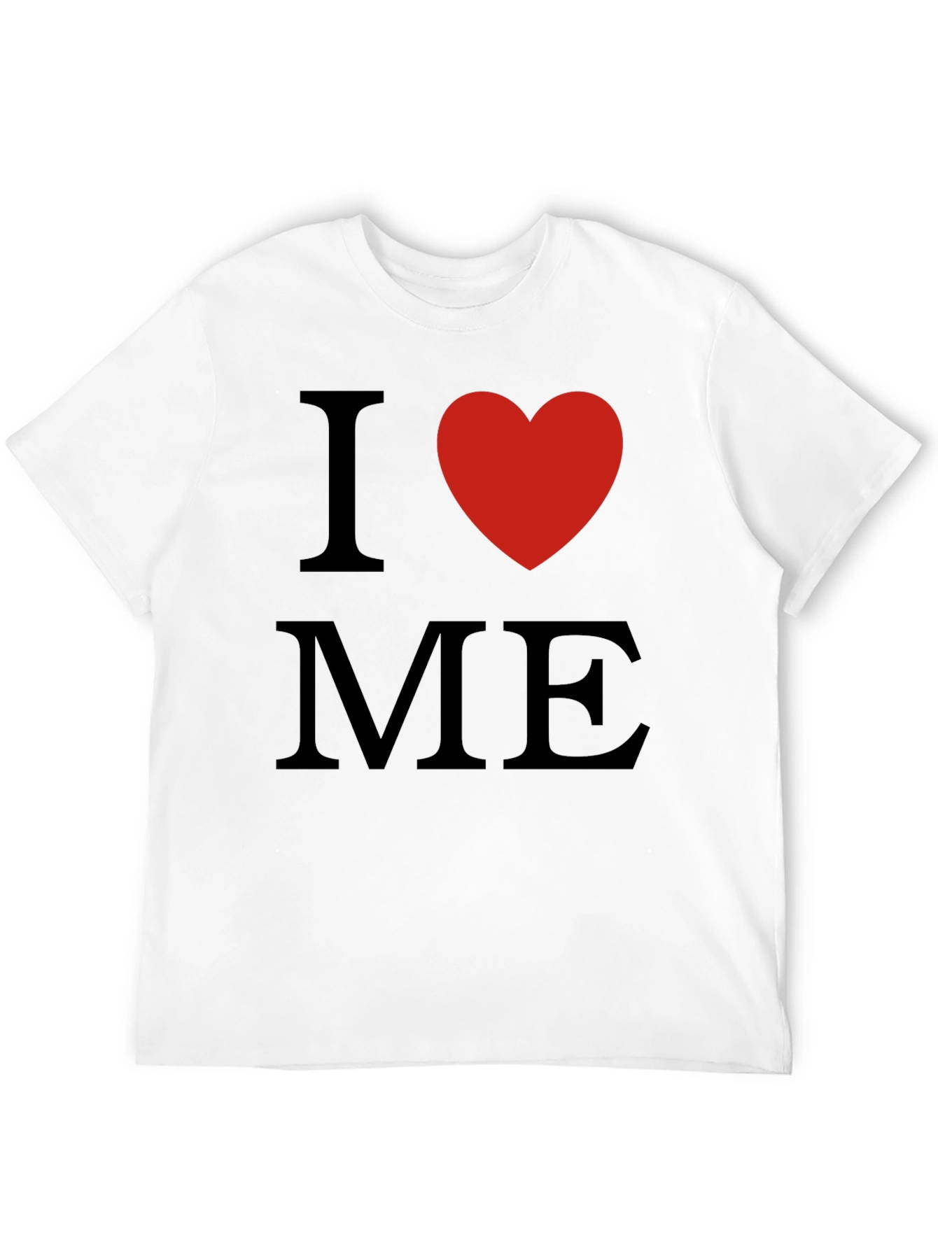 I Heart Me Black T-Shirt - Love Yourself!