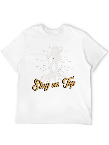 Stay on Top Hiking Graphic Tee