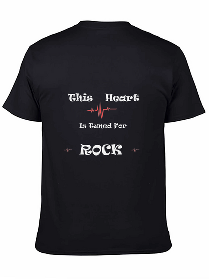 Tuned For Rock Graphic Tee - Black