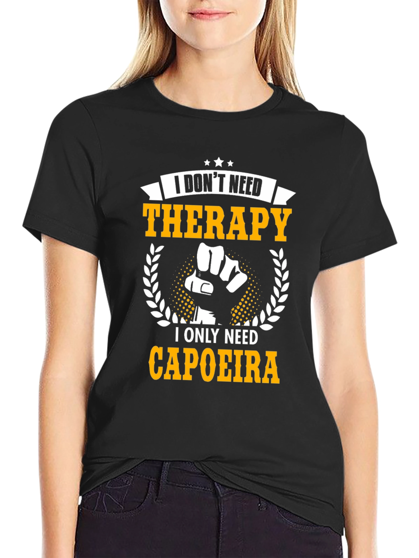 Capoeira Therapy Graphic T-Shirt