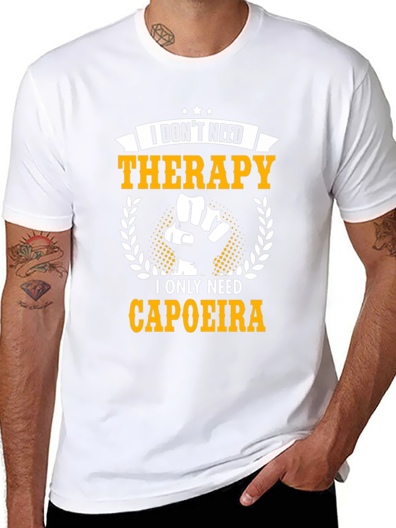 Capoeira Therapy Graphic T-Shirt