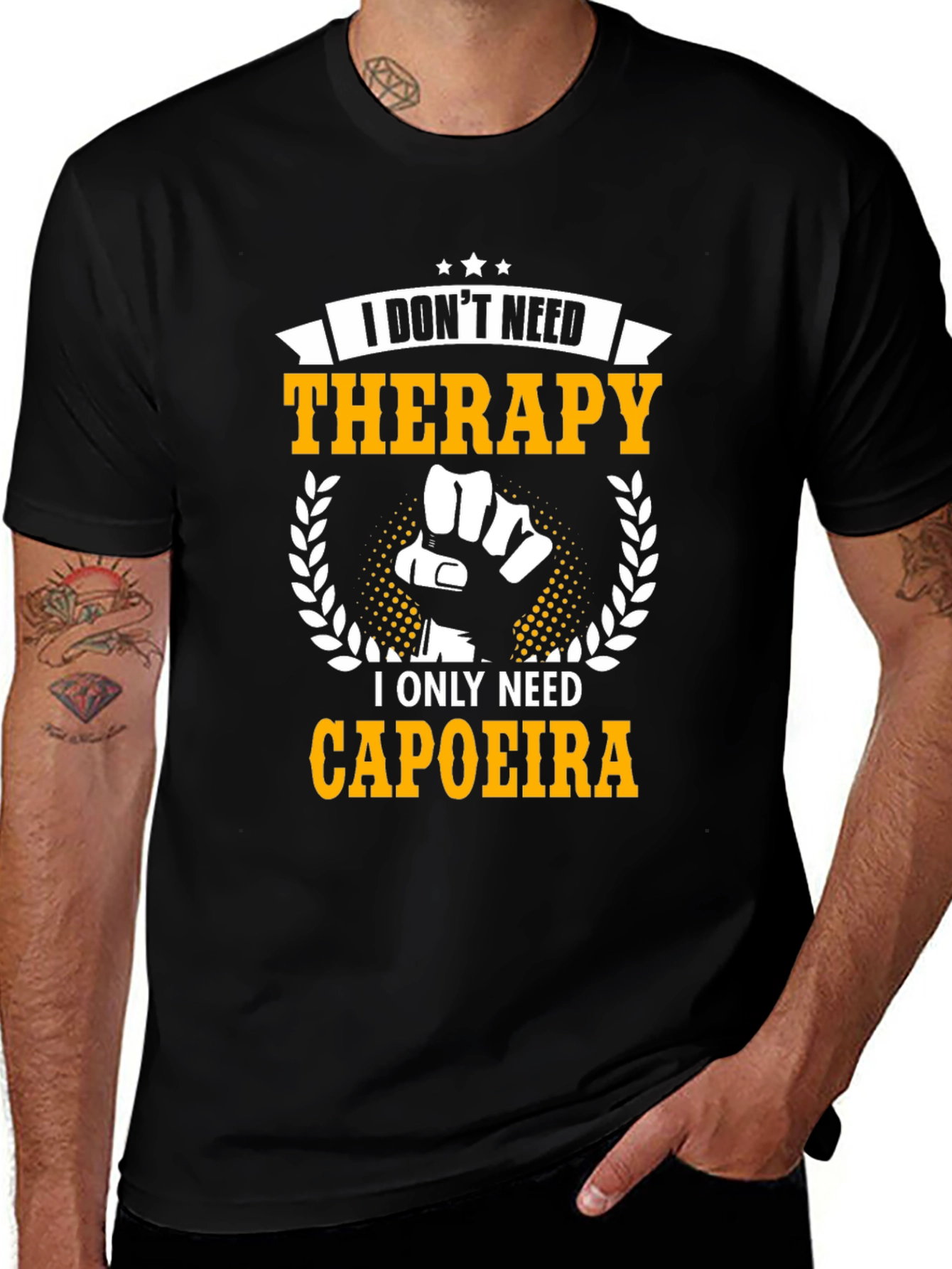 Capoeira Therapy Graphic T-Shirt