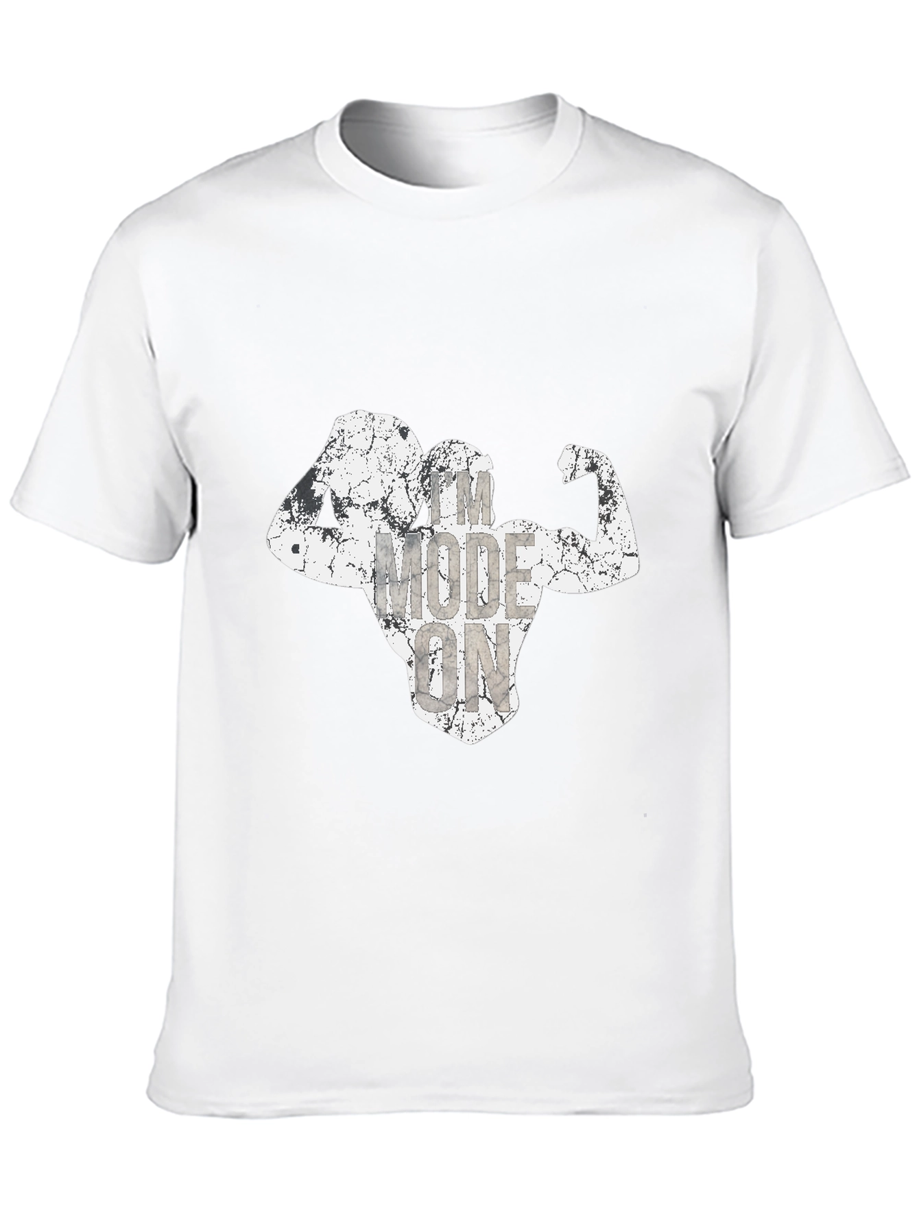 Workout Mode On Mens Black T-Shirt