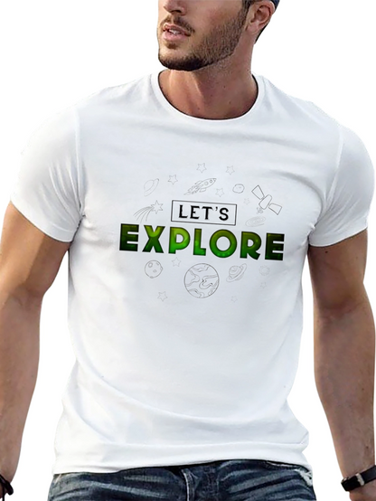Lets Explore Black T-Shirt