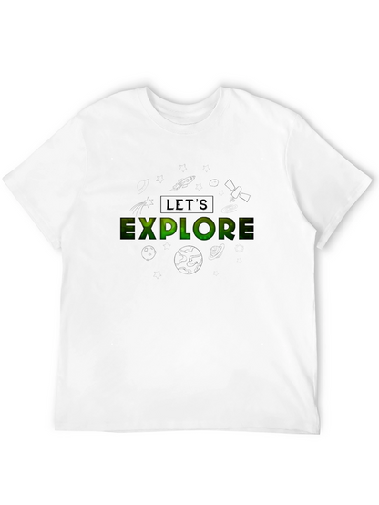 Lets Explore Black T-Shirt