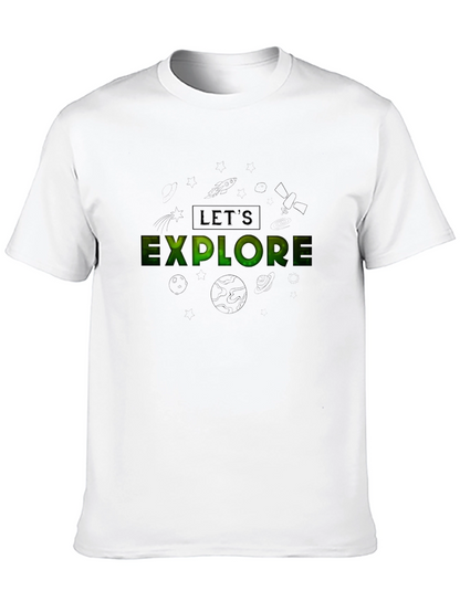 Lets Explore Black T-Shirt