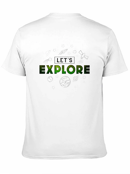 Lets Explore Black T-Shirt