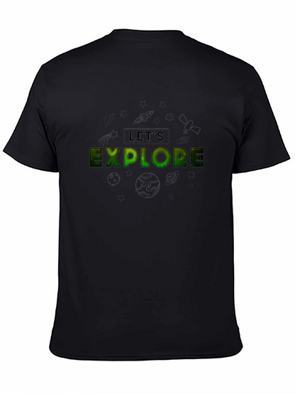 Lets Explore Black T-Shirt