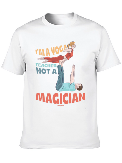 Yoga Teacher Graphic Tee - Funny Acro Yoga Design