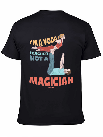 Yoga Teacher Graphic Tee - Funny Acro Yoga Design