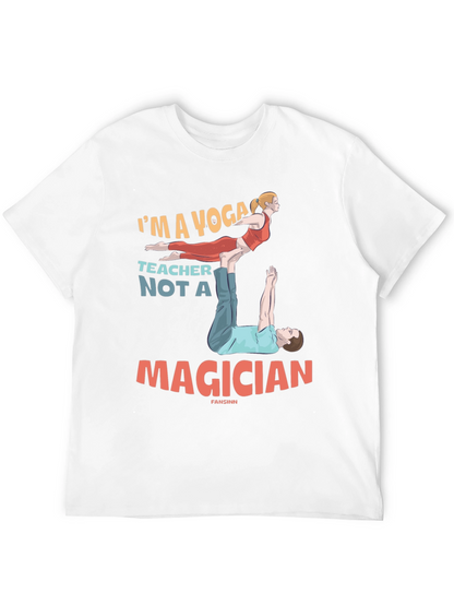 Yoga Teacher Graphic Tee - Funny Acro Yoga Design