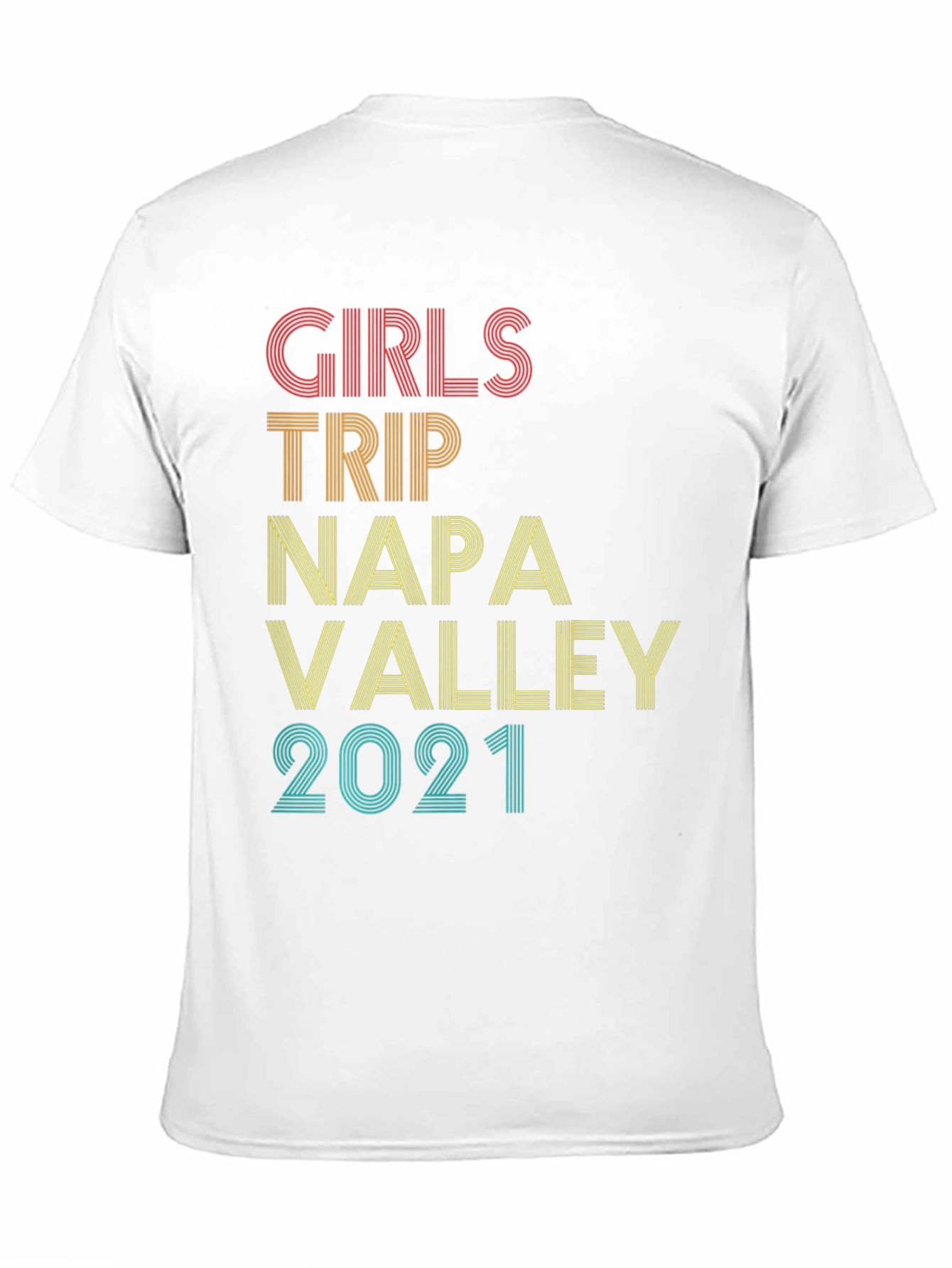 Girls Trip Napa Valley 2021 Black T-Shirt
