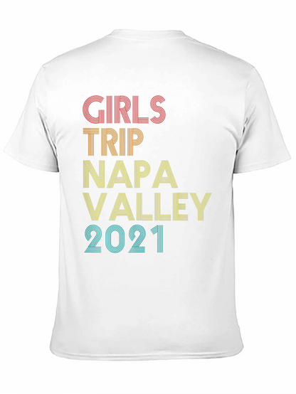 Girls Trip Napa Valley 2021 Black T-Shirt
