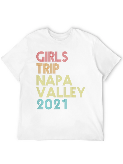 Girls Trip Napa Valley 2021 Black T-Shirt