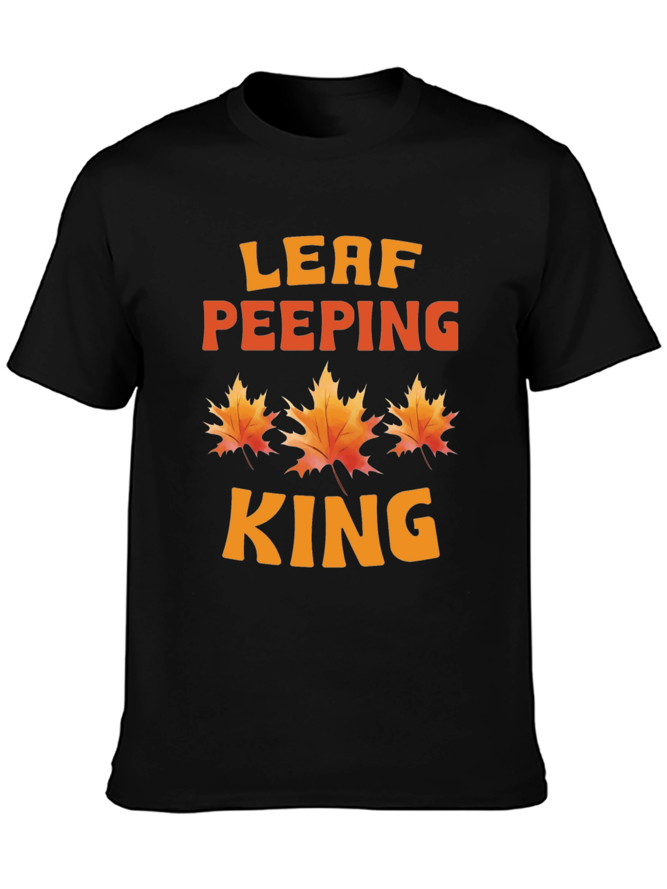 Leaf Peeping King T-Shirt - Autumn Season