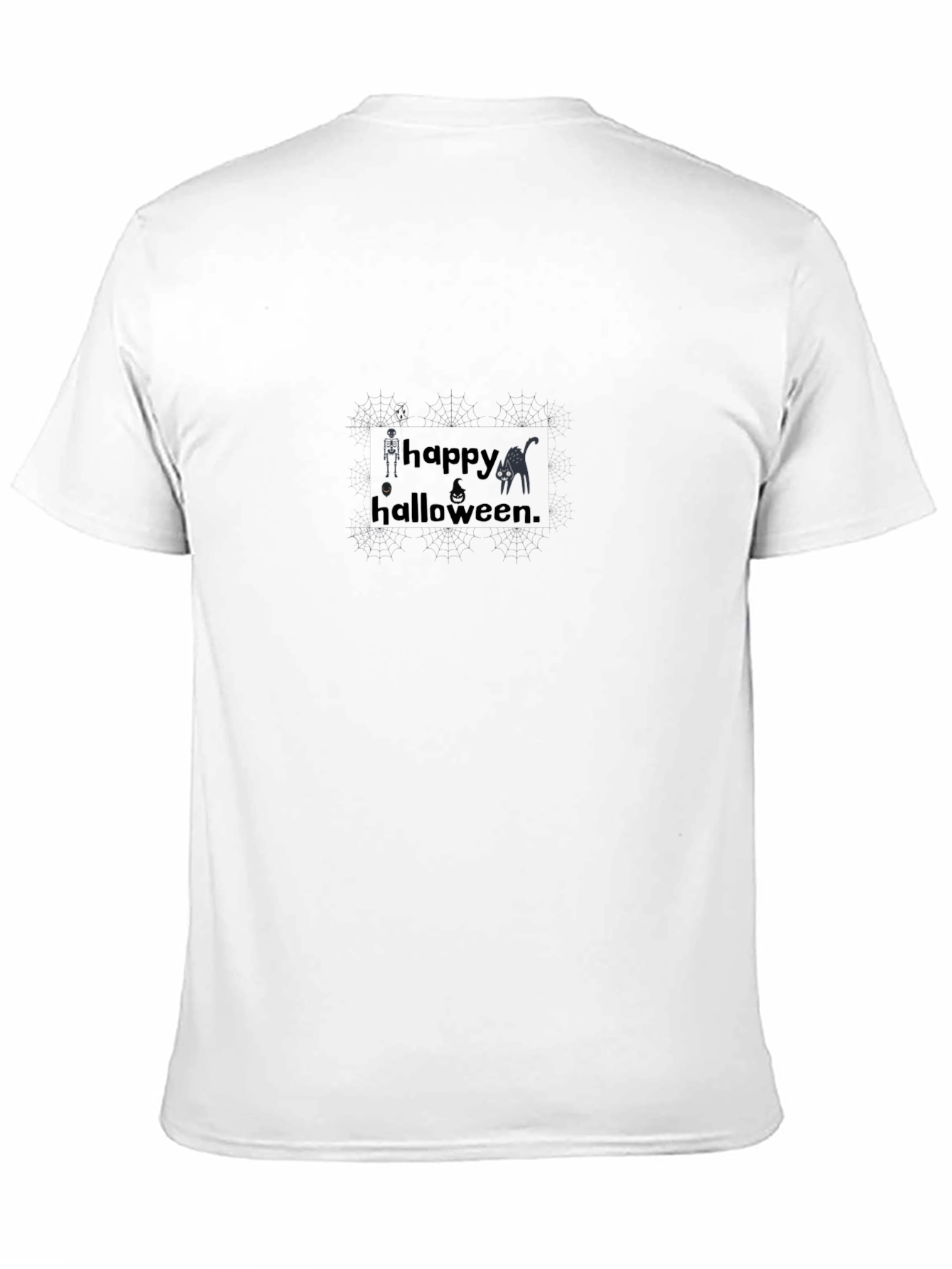 Happy Halloween Black T-Shirt