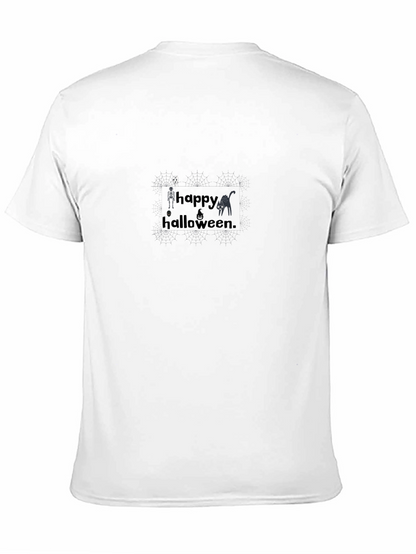 Happy Halloween Black T-Shirt