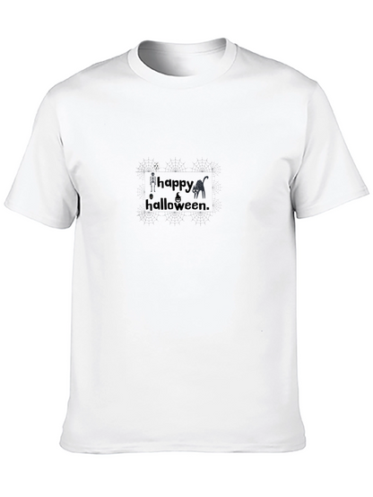 Happy Halloween Black T-Shirt