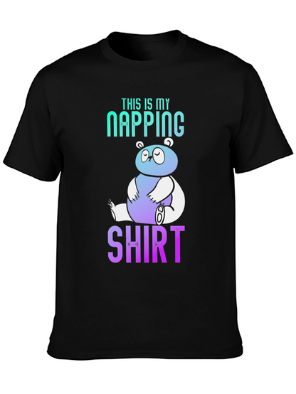 Napping Shirt - Panda T-Shirt - Funny Sleep Tee