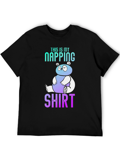 Napping Shirt - Panda T-Shirt - Funny Sleep Tee