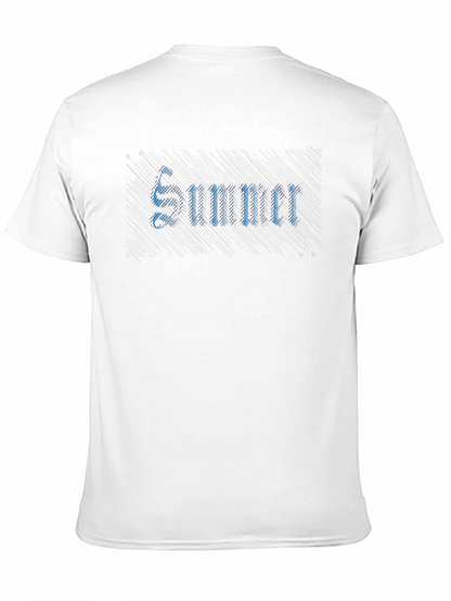 Gothic Style Graphic Tee - Black