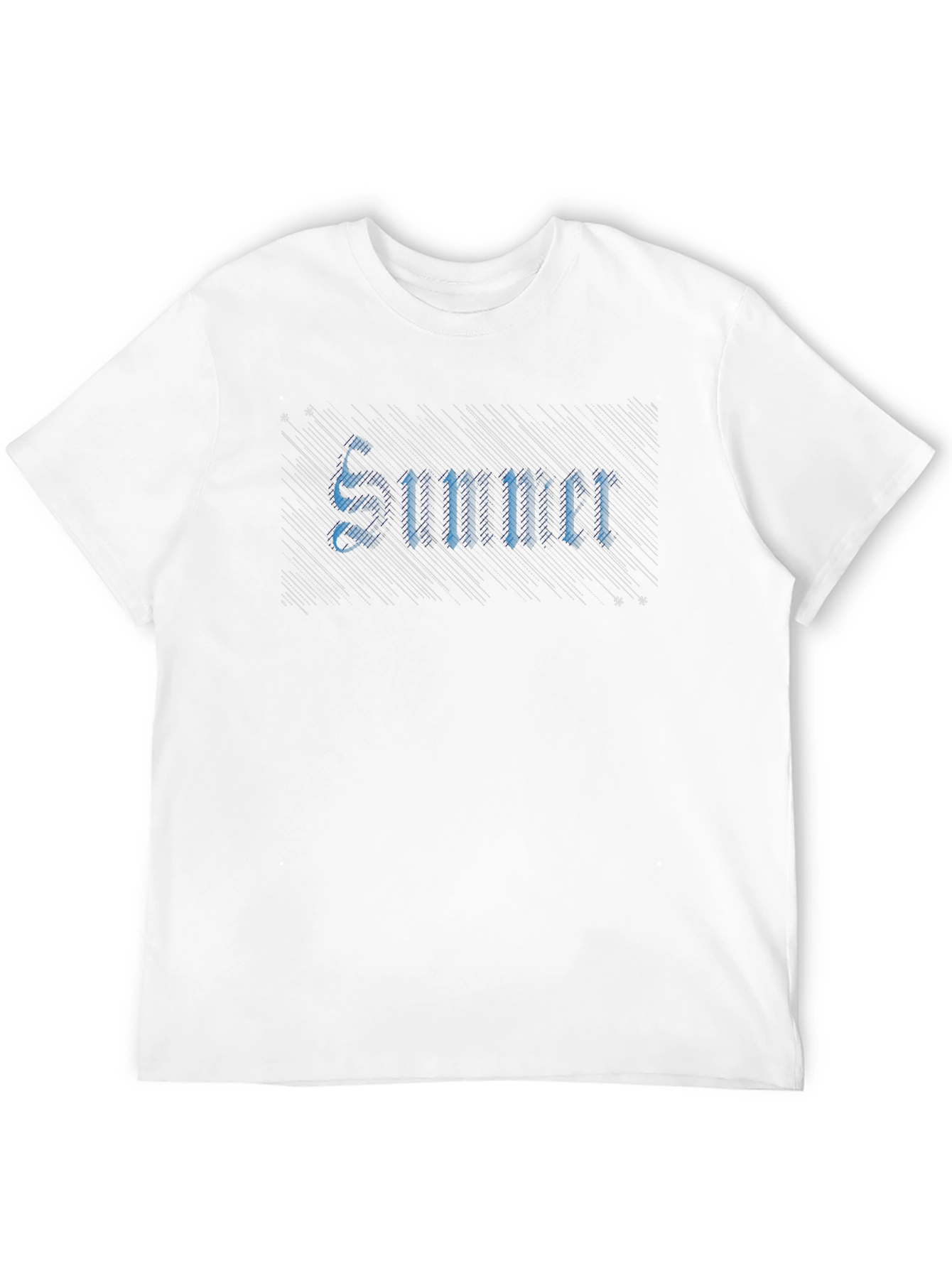 Gothic Style Graphic Tee - Black