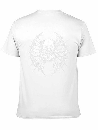 Skull Graphic Black T-Shirt - Edgy Style