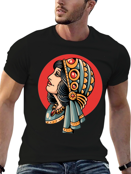 Mystic Woman Graphic Tee - Black