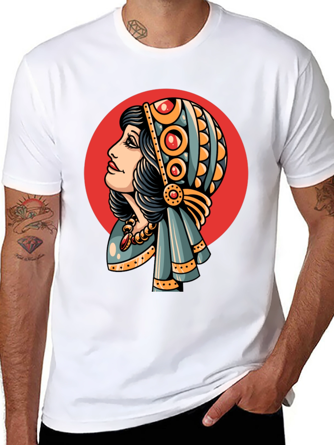 Mystic Woman Graphic Tee - Black