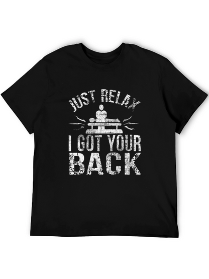 Just Relax I Got Your Back Massage T-Shirt