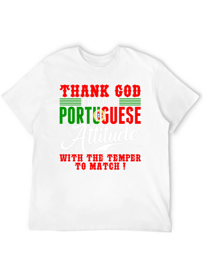 Portuguese Attitude Graphic Tee