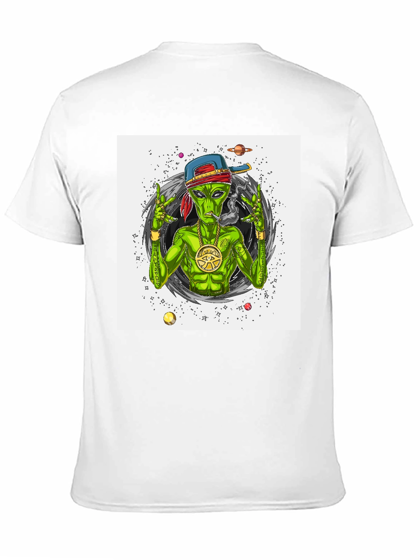 Alien Rapper Graphic Tee