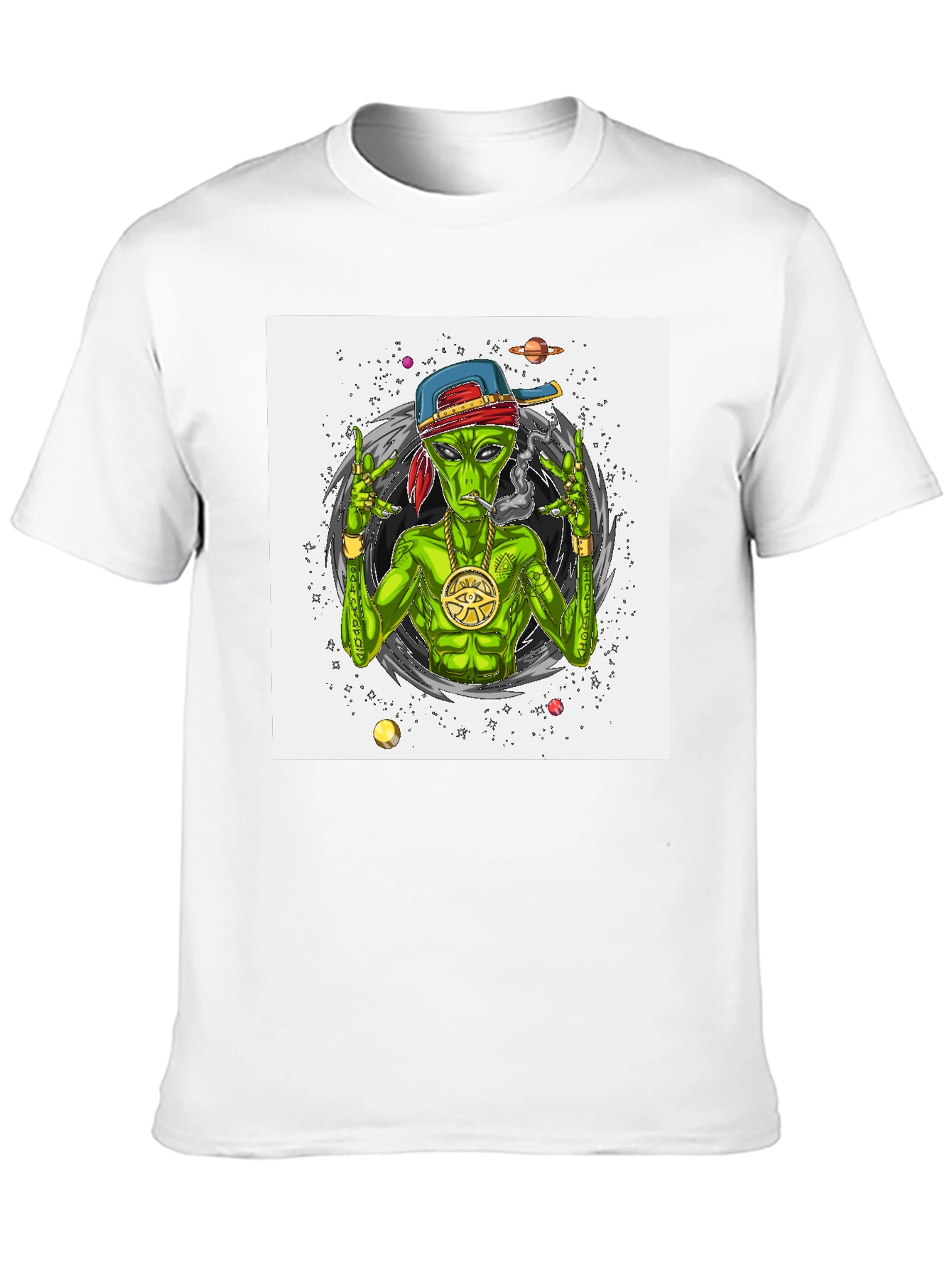 Alien Rapper Graphic Tee