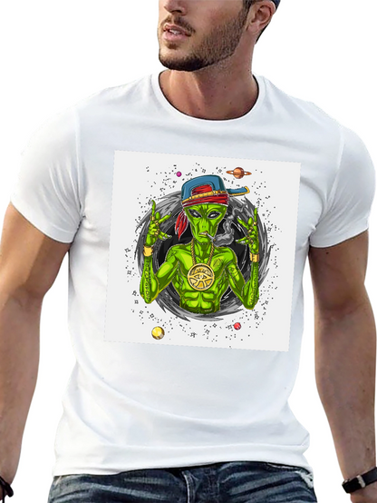 Alien Rapper Graphic Tee